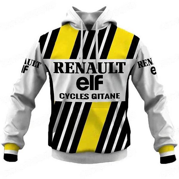 RENAULT elf GITANE(ルノーエルフ ジタン)レトロチーム フードパーカー