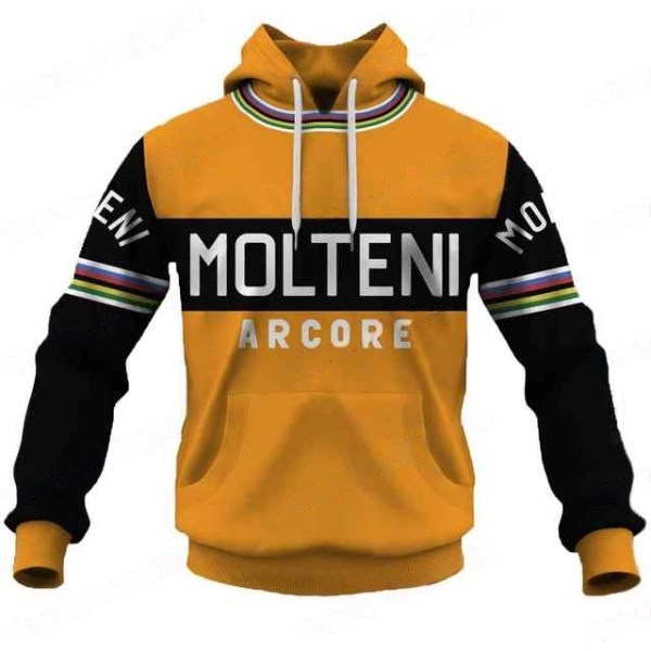 MOLTENI(モルテニ)レトロチーム フードパーカー