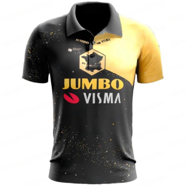 JUMBO VISMA(ユンボヴィスマ)チームポロシャツ(2023)