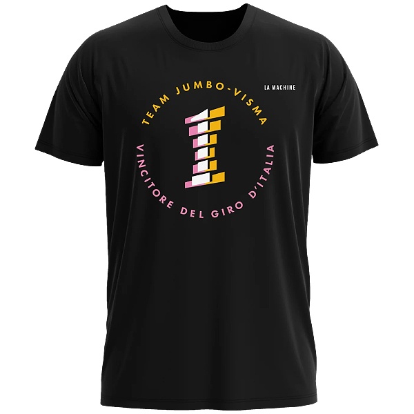 JUMBO VISMA(ユンボヴィスマ)2023 Giro de Italia(ジロデイタリア)優勝記念Tシャツ