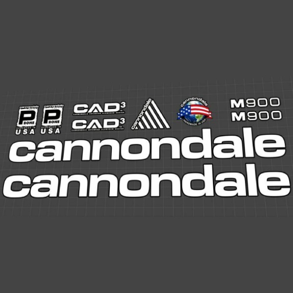 cannondale(キャノンデール)M900フレームステッカーセット