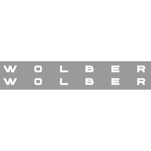 WOLBER(ウォルバー)リムステッカー(ホワイト)
