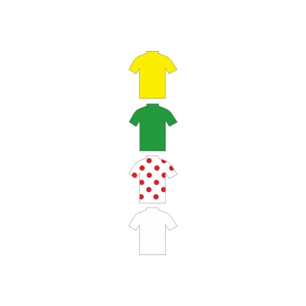 TOUR de France(ツールドフランス)classification leader(4賞リーダー)ステッカー