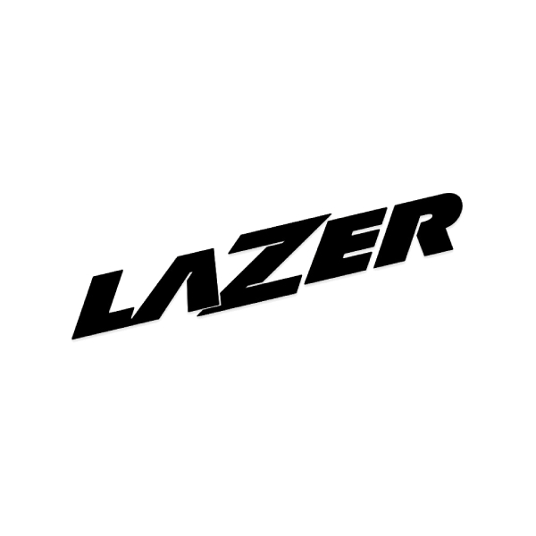 LAZER(レーザー)ロゴステッカー(グロスブラック)