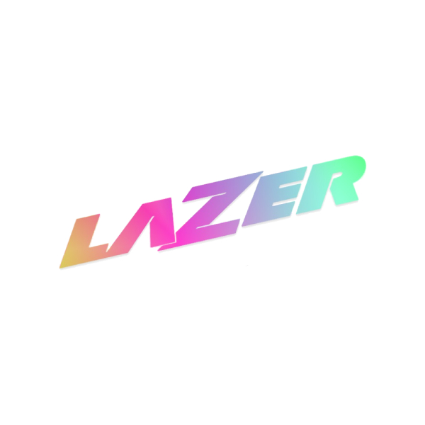LAZER(レーザー)ロゴステッカー(LASER DAZZLE)