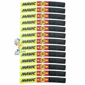 mavicステッカー専用品12枚セット艶なし白 231017_mavic_cosmic_pro_carbon