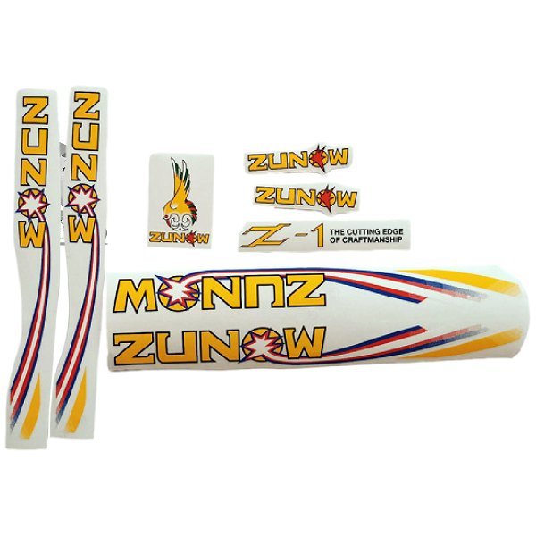 ZUNOW(ズノウ)Z-1フレームステッカーセット