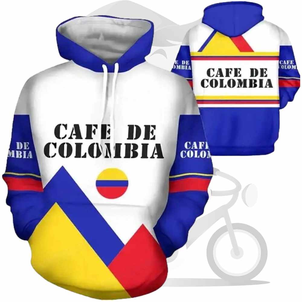 CAFE DE COLOMBIA(カフェ ド コロンビア)レトロプロチームフードパーカー