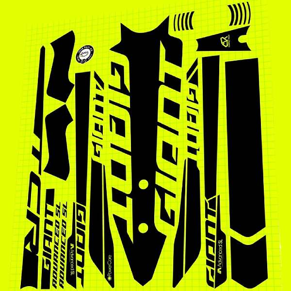 Stickers giant tcr advanced deals