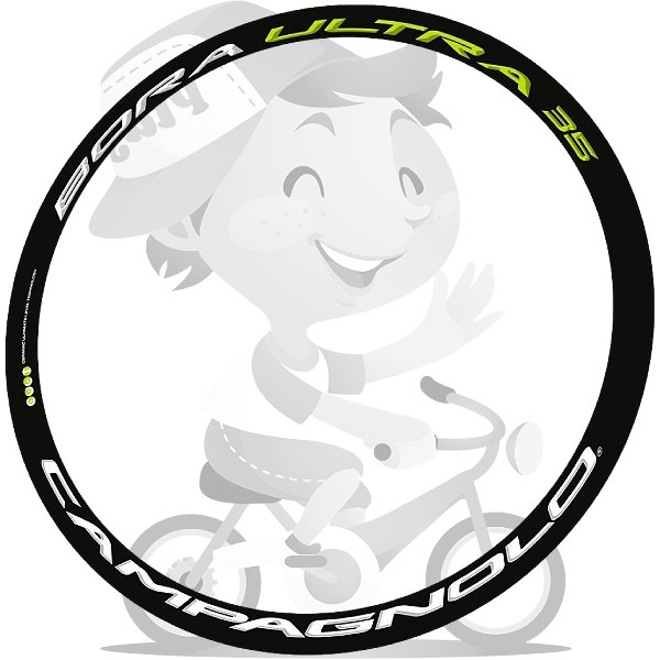 CAMPAGNOLO(カンパニョーロ)BORA ULTRA(ボラウルトラ)35リムステッカーセット(リム2本分/TEAM MOVISTAR 2017デザイン)