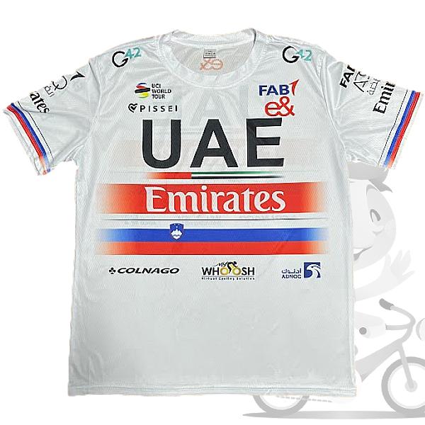 UAE TEAM Emirates(ユーエーイーチームエミレーツ)チームテクニカルシャツ(2024)/Aデザイン)