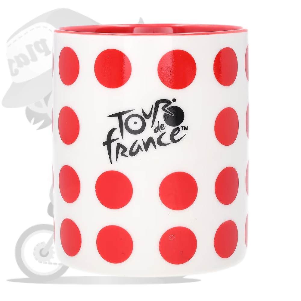 Tour de France(ツールドフランス)マグカップ(ポルカドット/ホワイト)