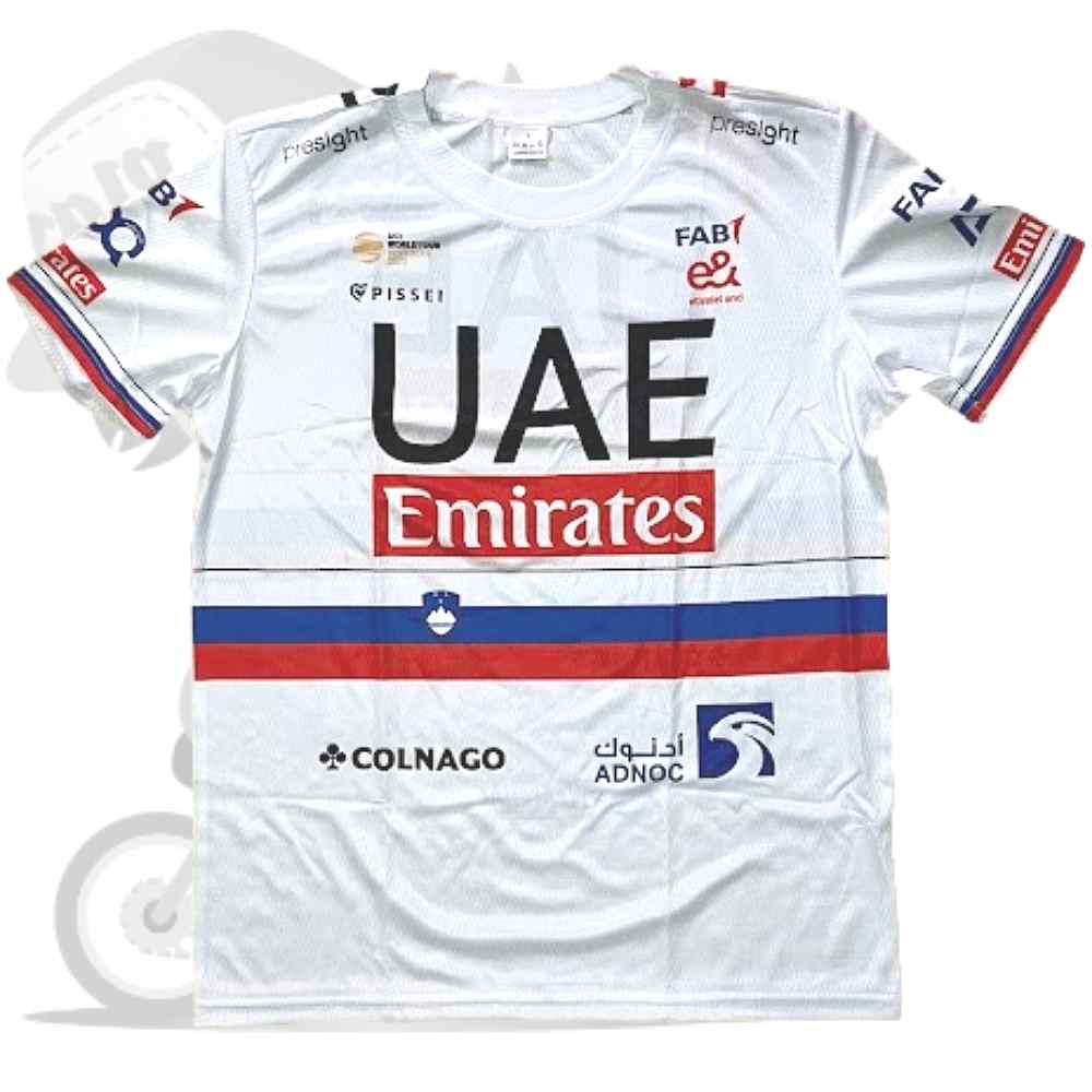 UAE TEAM Emirates(ユーエーイーチームエミレーツ)チームテクニカルシャツ(2024)/Aデザイン)