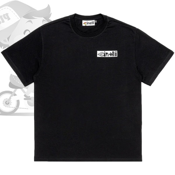 Cinelli(チネリ)Tシャツ(WE-BIKE-HARDER 2023/ブラック)