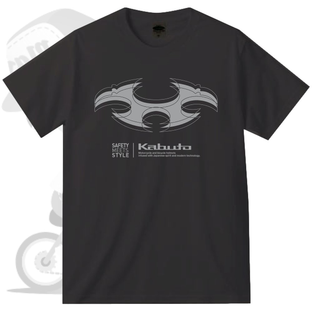 Kabuto(カブト)T-Shirt(Tシャツ)6(ブラック)