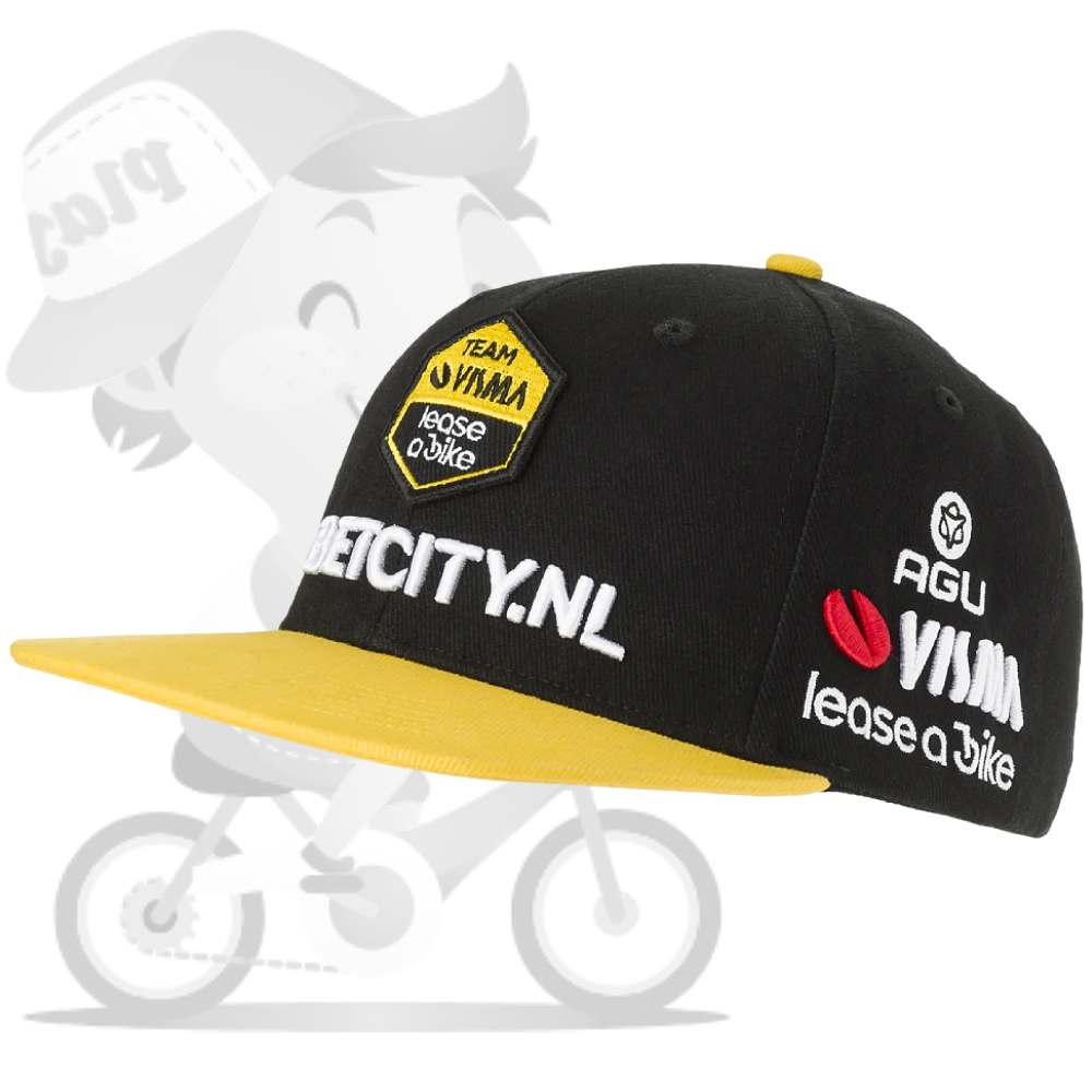 TEAM VISMA(チームヴィスマ)lease a bike(リースアバイク)FLAT CAP(フラットキャップ)(2024)