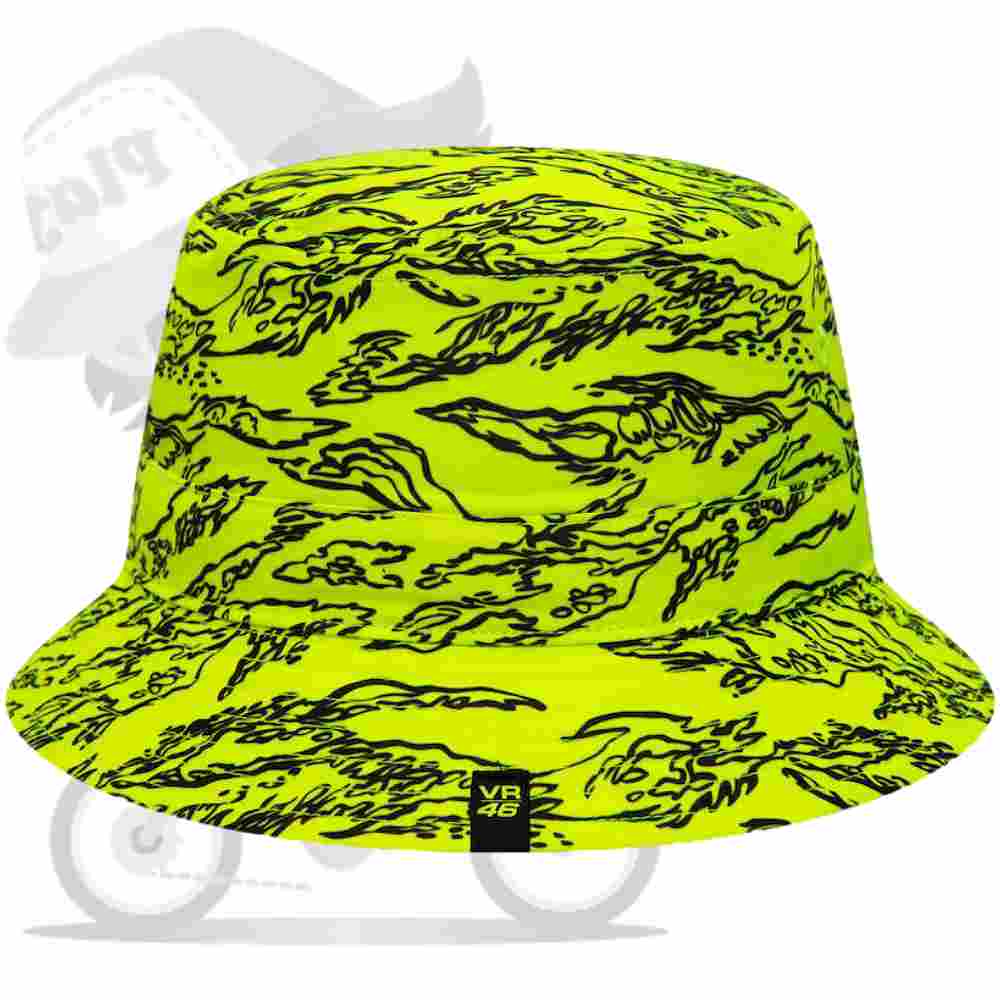 Valentino Rossi(バレンティーノ ロッシ)VR46 New Era Bucket Cap(ニューエラバケットキャップ)