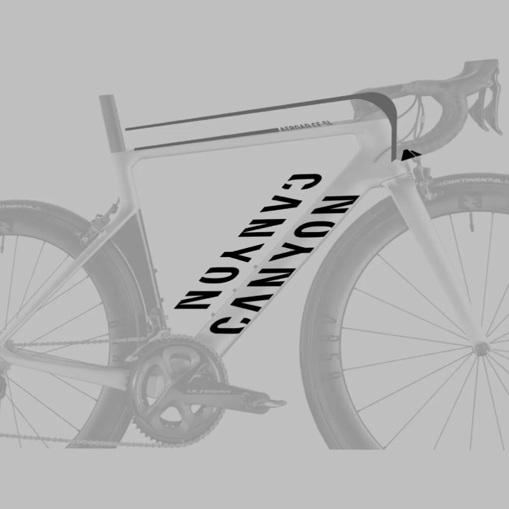 Canyon Aeroad CF SL ならう 8.0完成車 ホイール・ペダル・サドル付