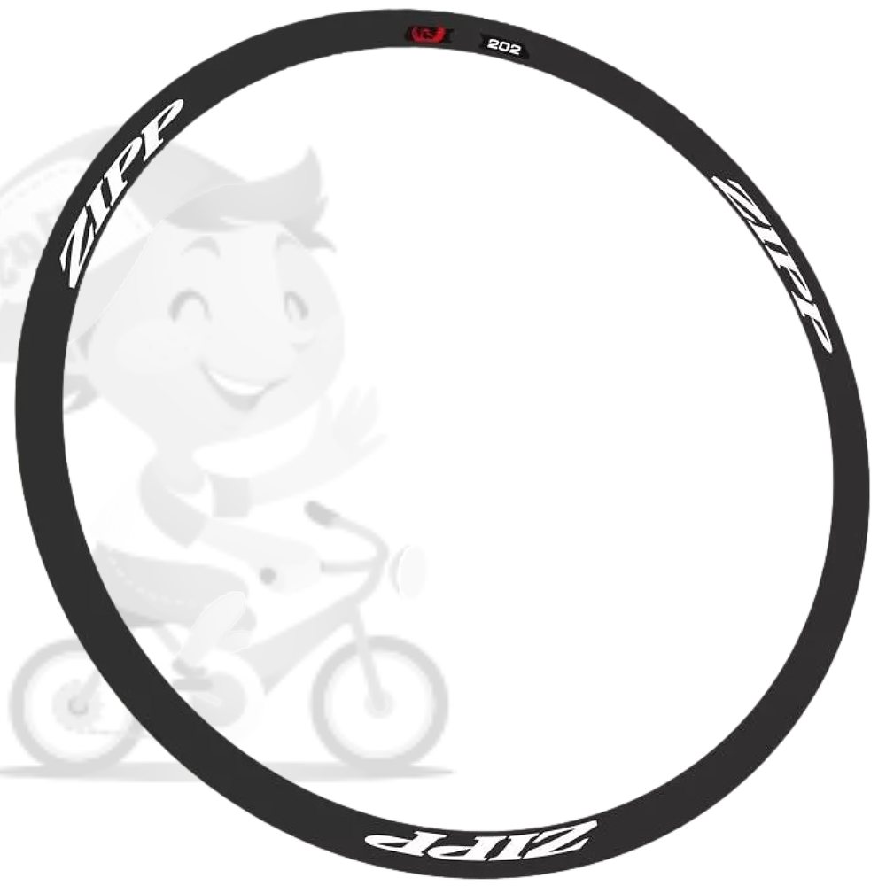 ZIPP(ジップ)202リムステッカーセット(2014 STYLE/GLOSSY WHITE(グロッシーホワイト)/リム2本分)