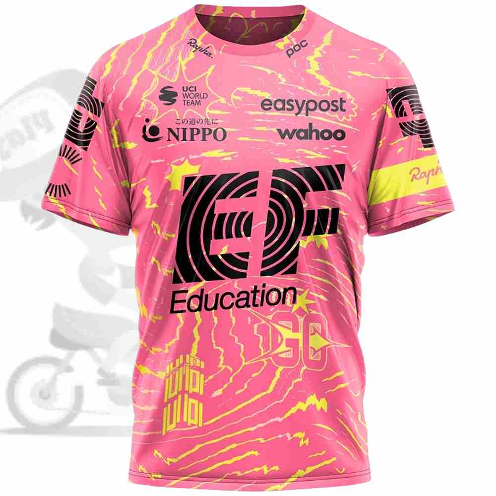 EF EDUCATION EASYPOST(イーエフエデュケーション イージーポスト)TEAM TECHNICAL SHIRT(チームテクニカルシャツ)(2024)