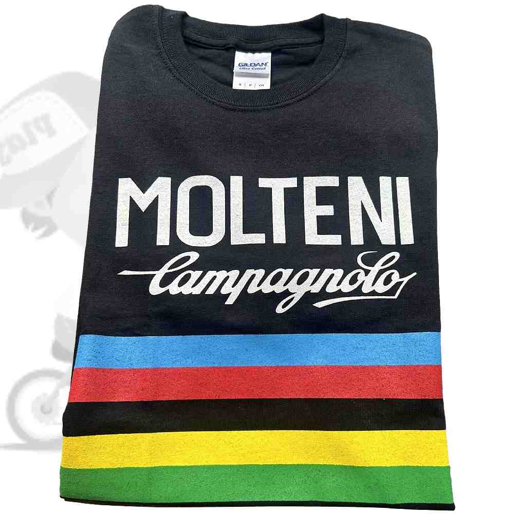 CAMPAGNOLO(カンパニョーロ)Tシャツ(Bデザイン/MOLTENI/レインボーライン)
