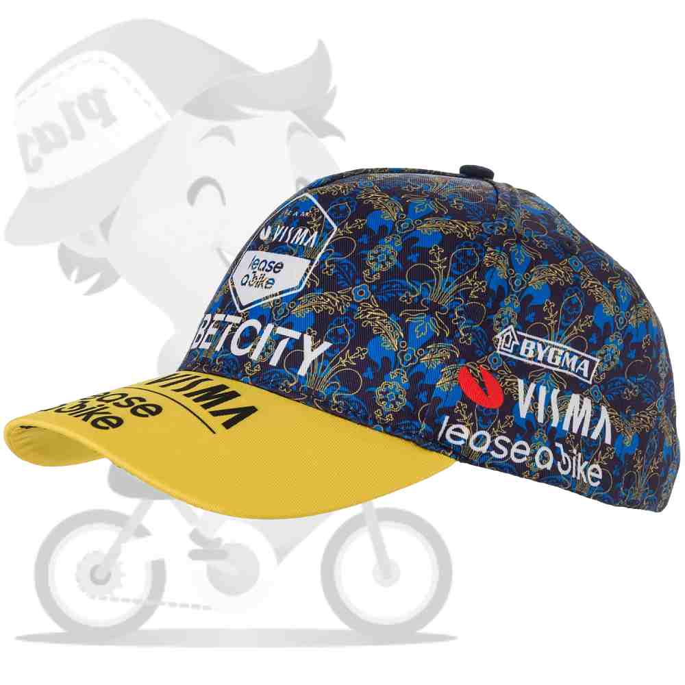 TEAM VISMA(チームヴィスマ)lease a bike(リースアバイク)Podium CAP(ポディウムキャップ)(2024/Tour de  France(ツールドフランス)限定/The Renaissance(ルネッサンス)) | Pursuit Kids / e-store