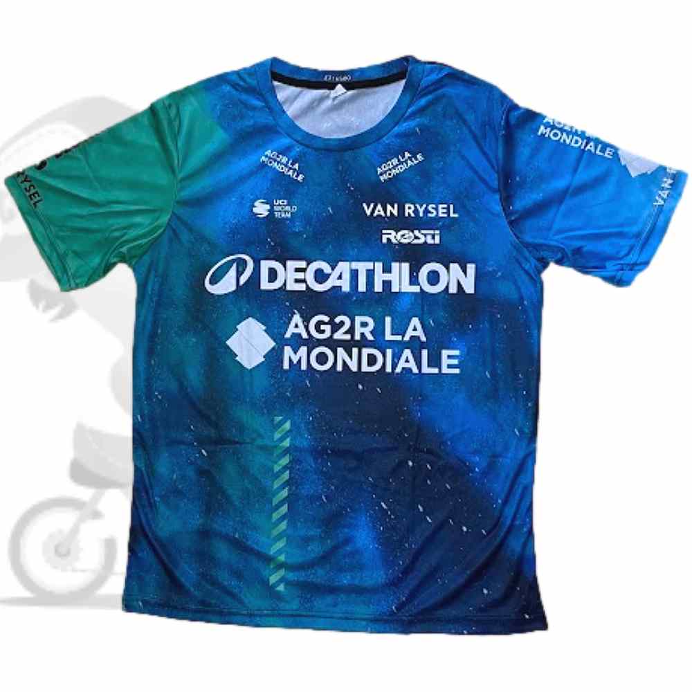 AG2R LA MONDIALE(アージェードゥーゼル ラ モンディアーレ)TEAM TECHNICAL SHIRT(チームテクニカルシャツ)(2024)