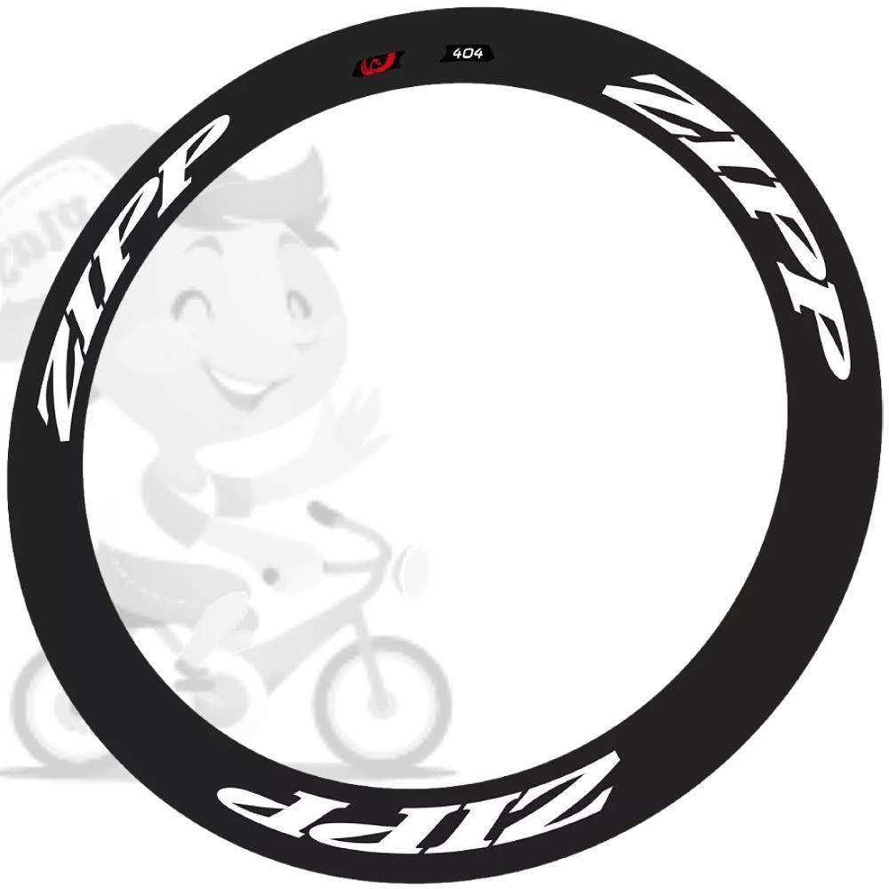 ZIPP(ジップ)404リムステッカーセット(リム1本分/2014/グロッシーホワイト) | Pursuit Kids / e-store