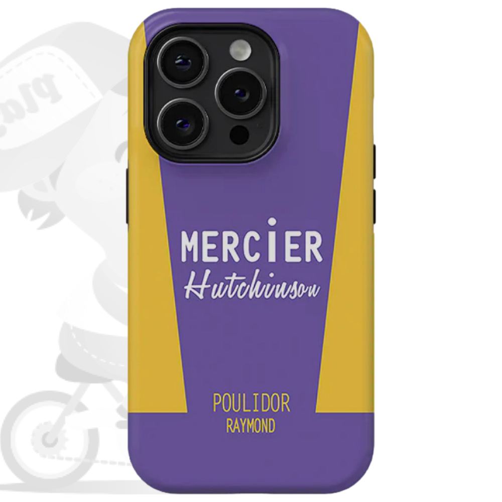 MERCIER(メルシェ)RAYMOND POULIDOR(レイモンプリドール)サイクリングレジェンド iPhoneカバー