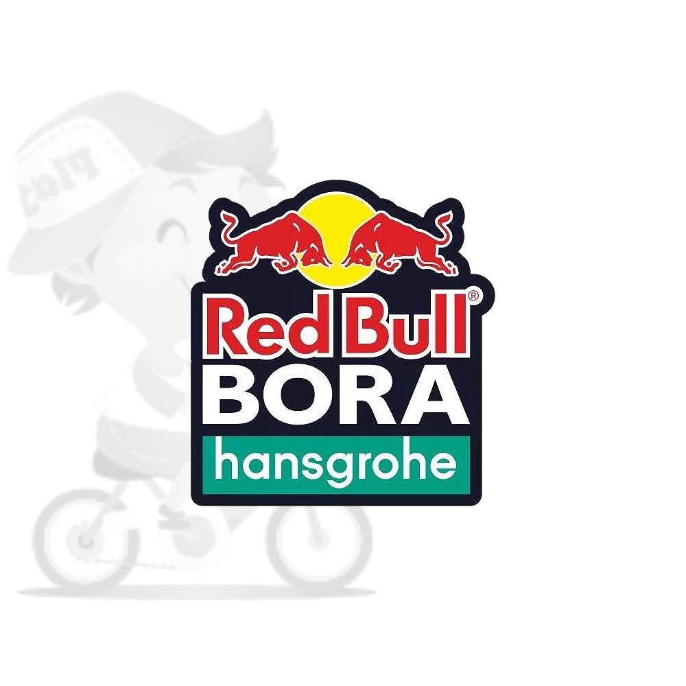 RedBull(レッドブル)BORA hansgrohe(ボラハンスグローエ)プロサイクリングチームステッカー(ブラック系)