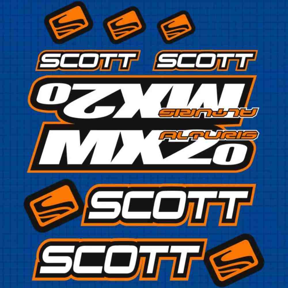 SCOTT(スコット)ALTURIS(アルトゥリス)MX 20フレームステッカーセット