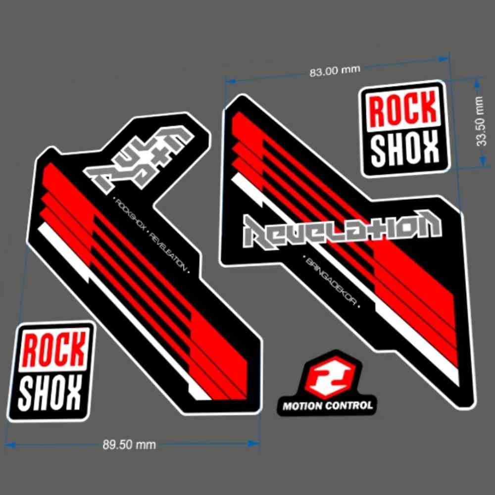 ROCK SHOX(ロックショックス)RELIEFフロントサスペンションフォークステッカーセット