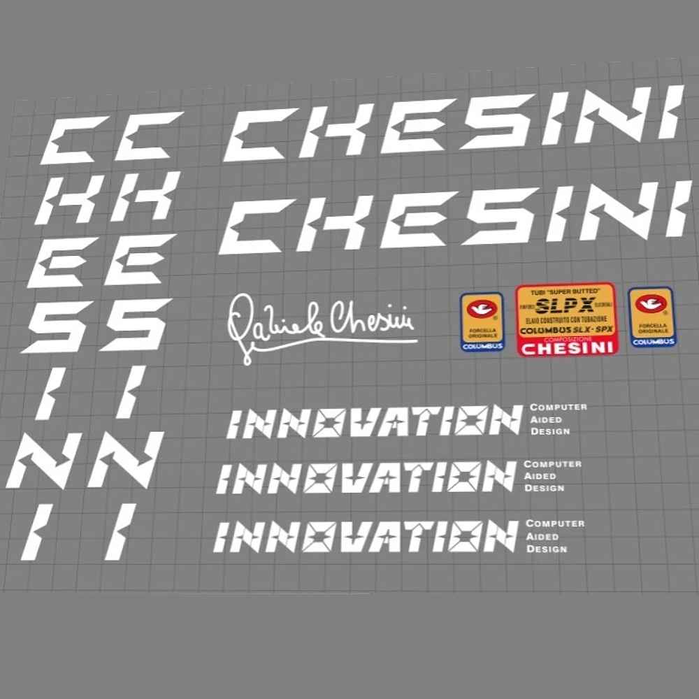 CHESINI(チェジーニ)INNOVATION(イノベーション)フレームステッカーセット(ホワイト)