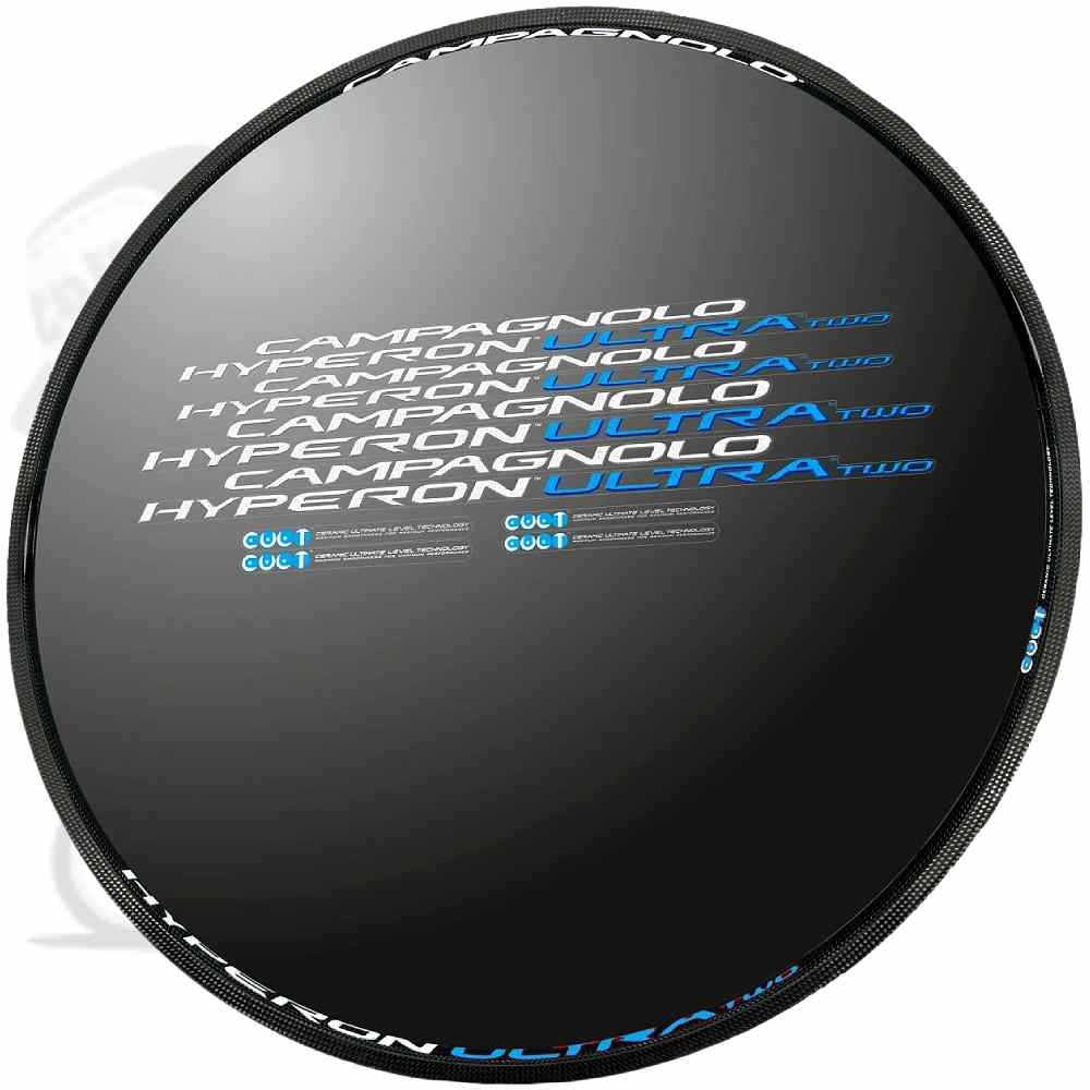 CAMPAGNOLO(カンパニョーロ)HYPERON ULTRA(ハイペロンウルトラ)リムステッカーセット(2006/ホワイト/ブルー/リム2本分)