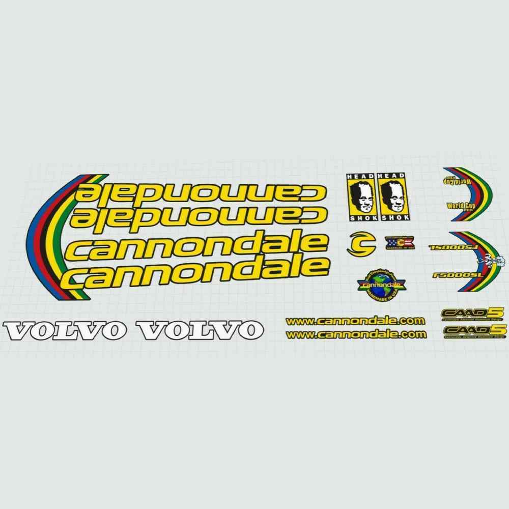 cannondale(キャノンデール)CAAD5 F5000SLフレームステッカーセット
