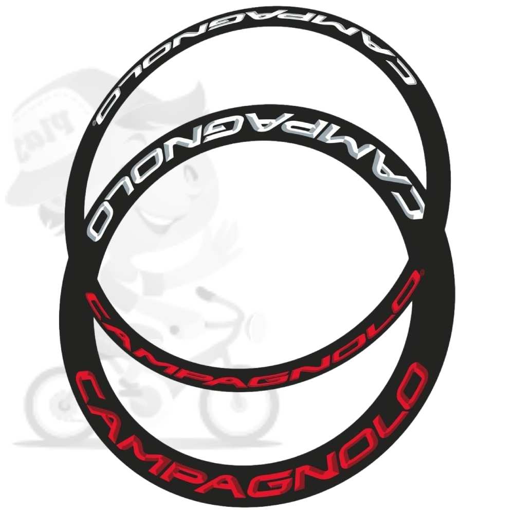 CAMPAGNOLO(カンパニョーロ)ミックスリムステッカーセット(リム2本分)