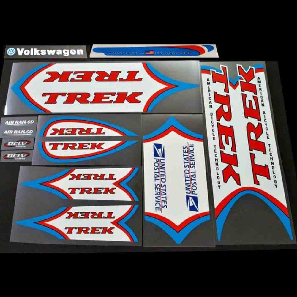 TREK(トレック)5200フレームステッカーセット(USPS(ユーエスポスタル))