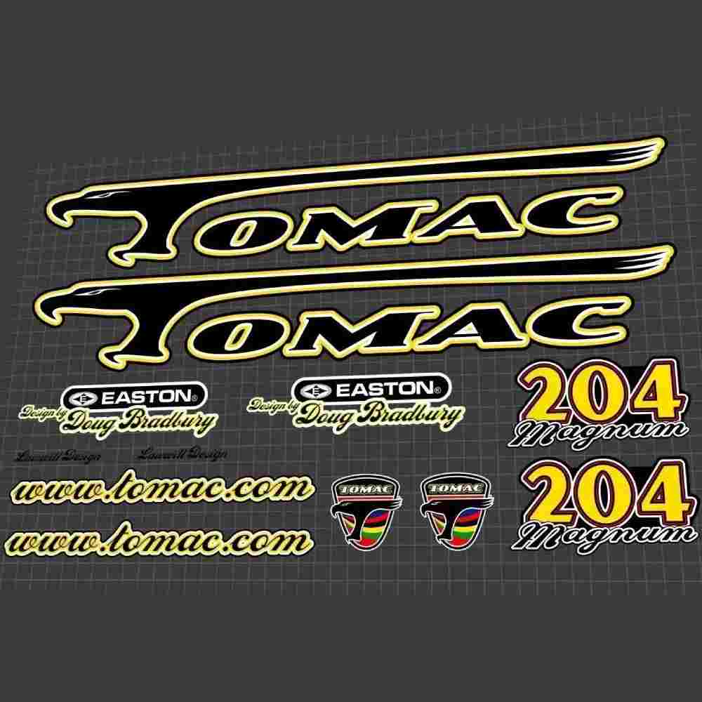 TOMAC(トマック)204 Magnum(マグナム)フレームステッカーセット(1999)