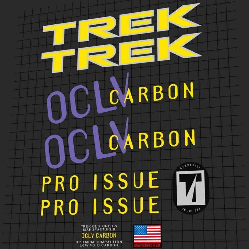 TREK(トレック)9900 PRO ISSUE(プロイシュー)OCLV CARBONフレームステッカーセット(1995)