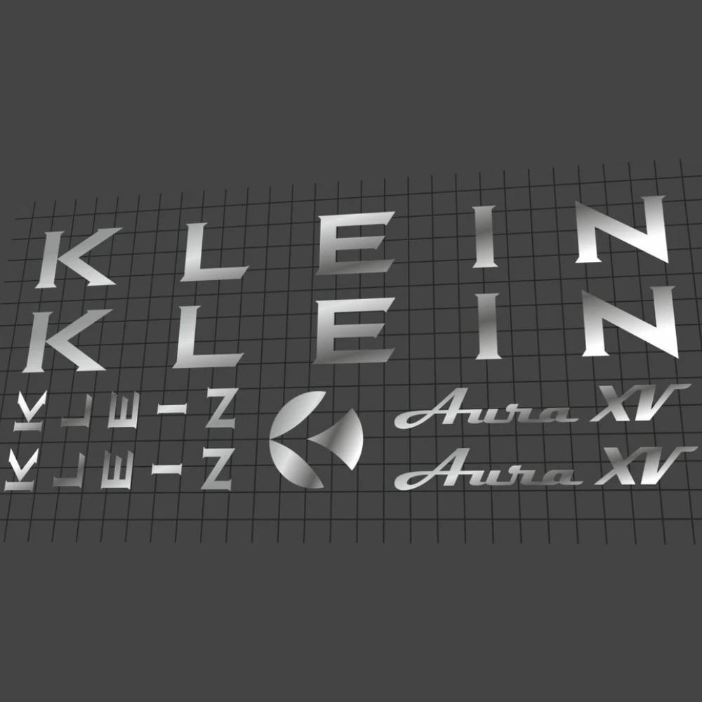 KLEIN(クライン)Aura(オーラ)XVフレームステッカーセット(2004/シルバー)