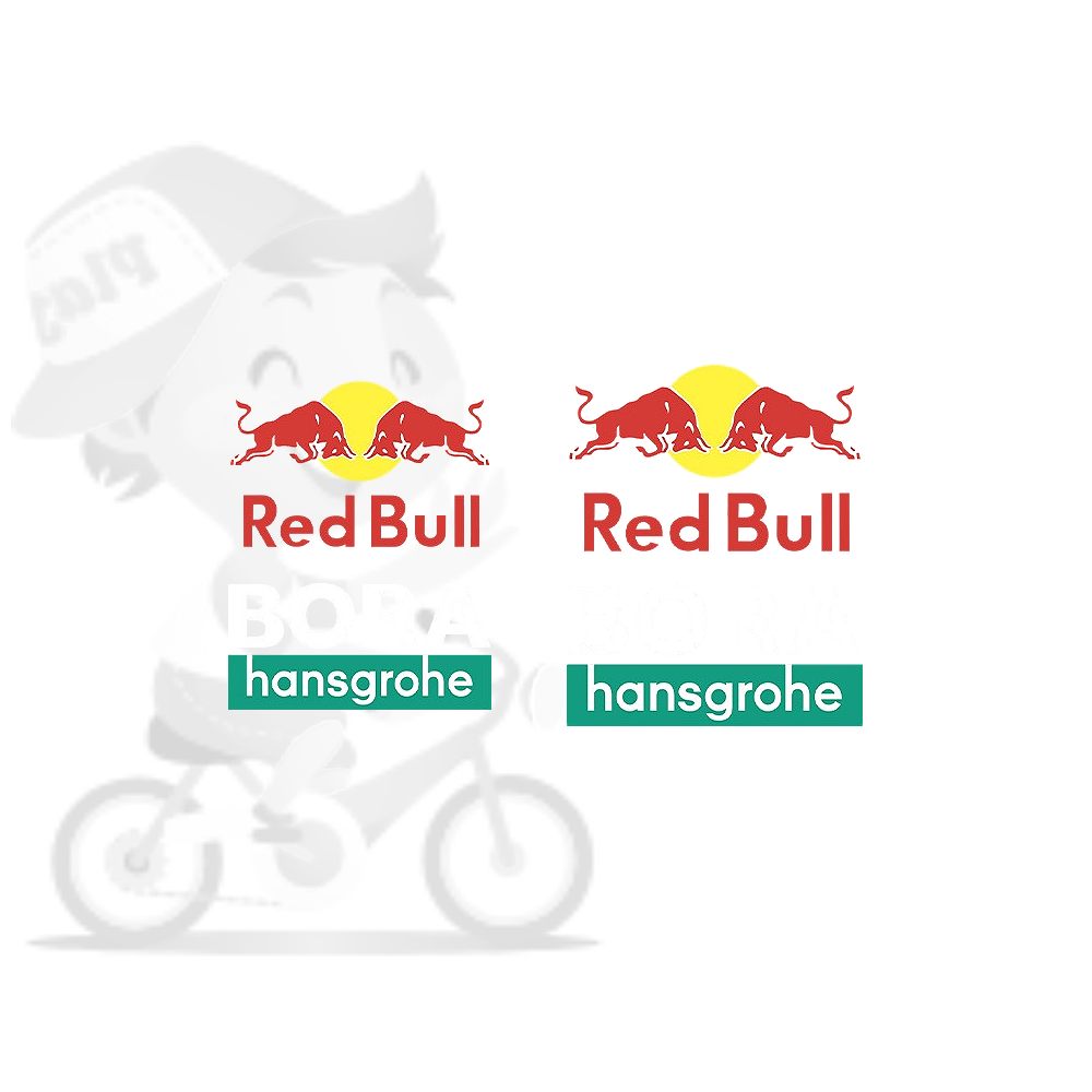 Red Bull BORA hansgrohe(レッドブルボラハンスグローエ)フレームステッカーセット(Cデザイン/2枚1セット)
