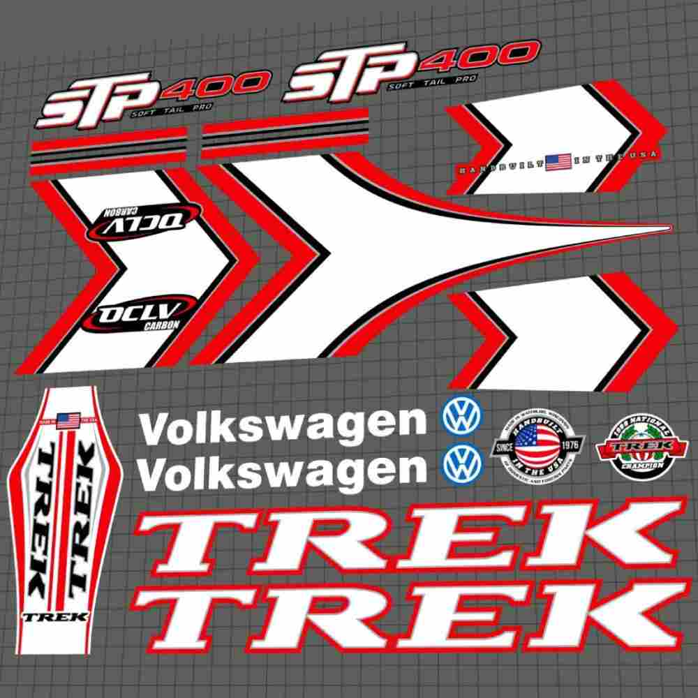 TREK(トレック)STP 400フレームステッカーセット(2001)