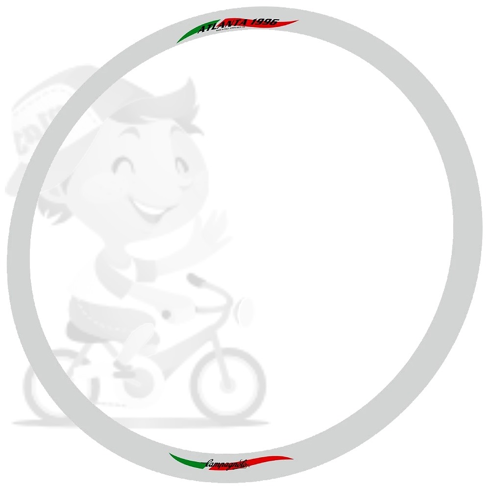 CAMPAGNOLO(カンパニョーロ)ATLANTA(アトランタ)1996リムステッカーセット(ITALIAN TRICOLOR(イタリアントリコロール)/リム2本分)