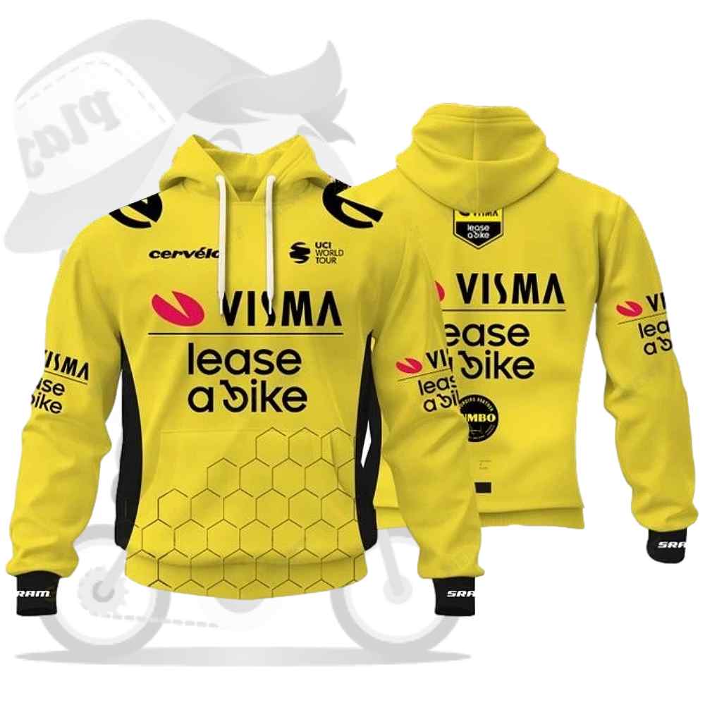 TEAM VISMA(チームヴィスマ)lease a bike(リースアバイク)Hoodie(フードパーカー)