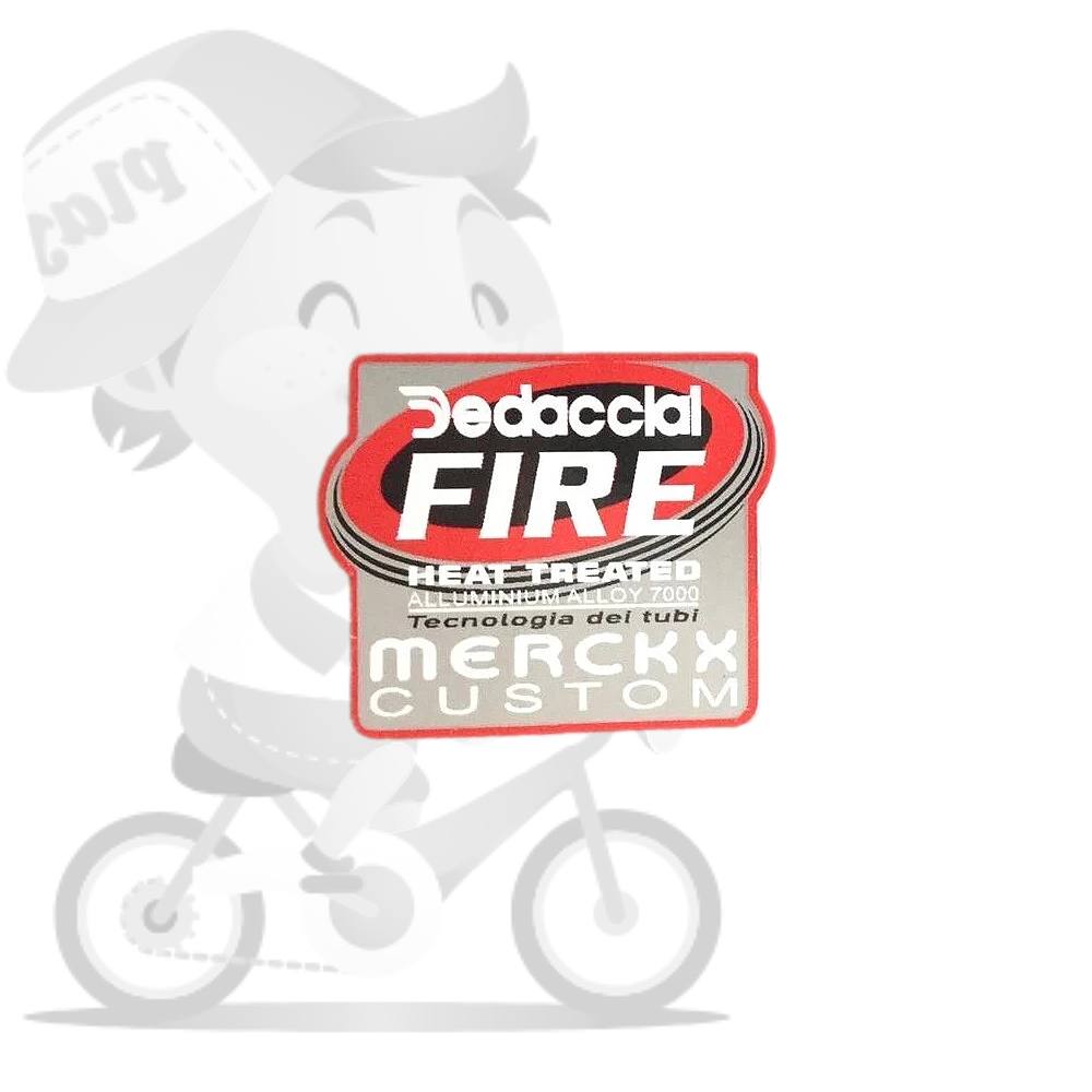 Dedacciai(デダチャイ)FIRE(ファイア)フレームチュービングステッカー(Eddy Merckx(エディメルクス))