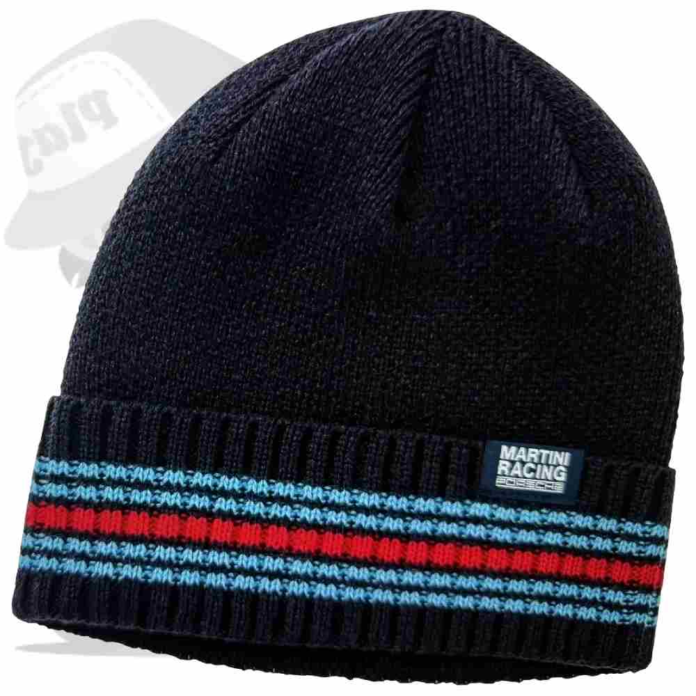 MARTINI RACING PORSCHE(マルティニレーシングポルシェ)Logo Knit Winter Beanie(ロゴニットウインタービーニー)