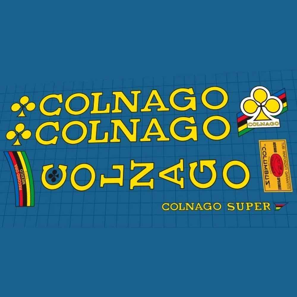 COLNAGO(コルナゴ)SUPER(スーパー)フレームステッカーセット(1974)