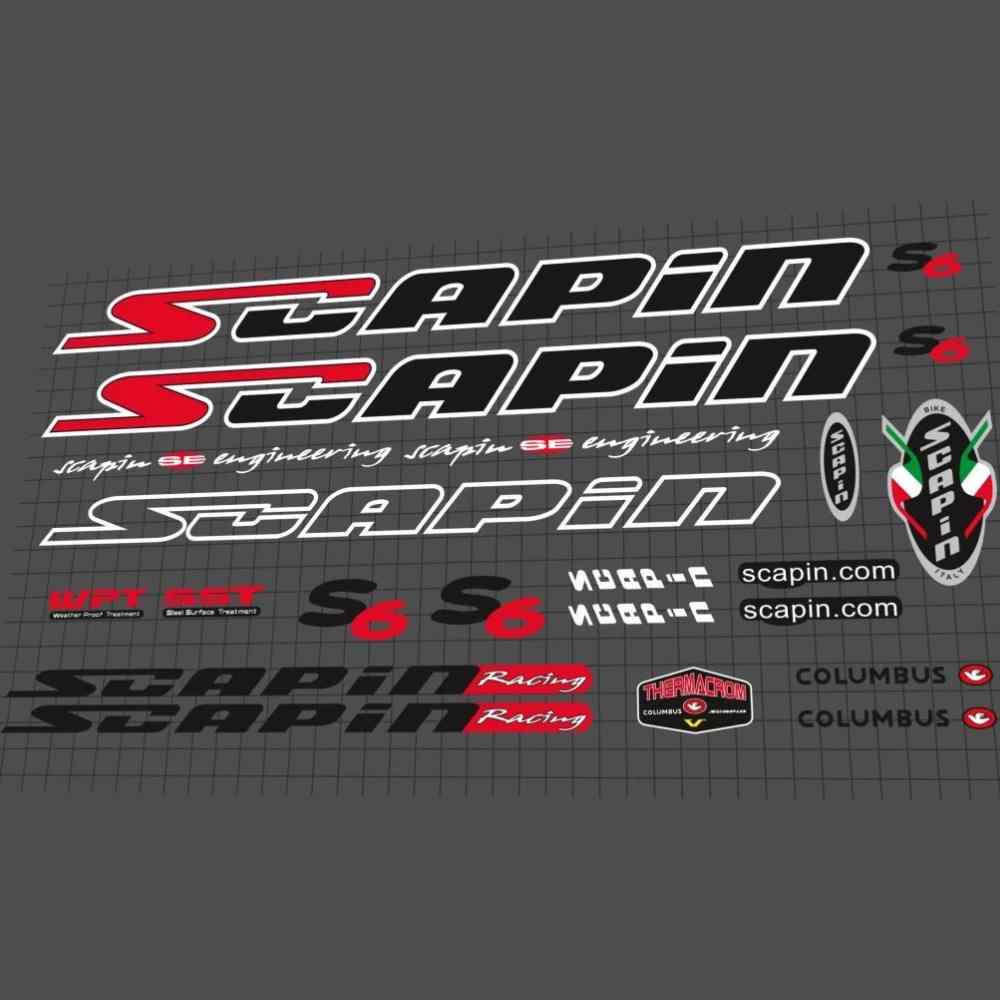 SCAPIN(スカピン)S6フレームステッカーセット(2001)