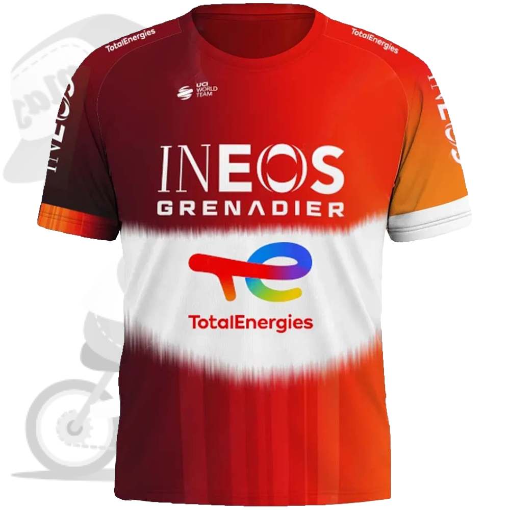 INEOS GRENADIERS(イネオスグレナディアーズ)アフターレースシャツ(レッド)