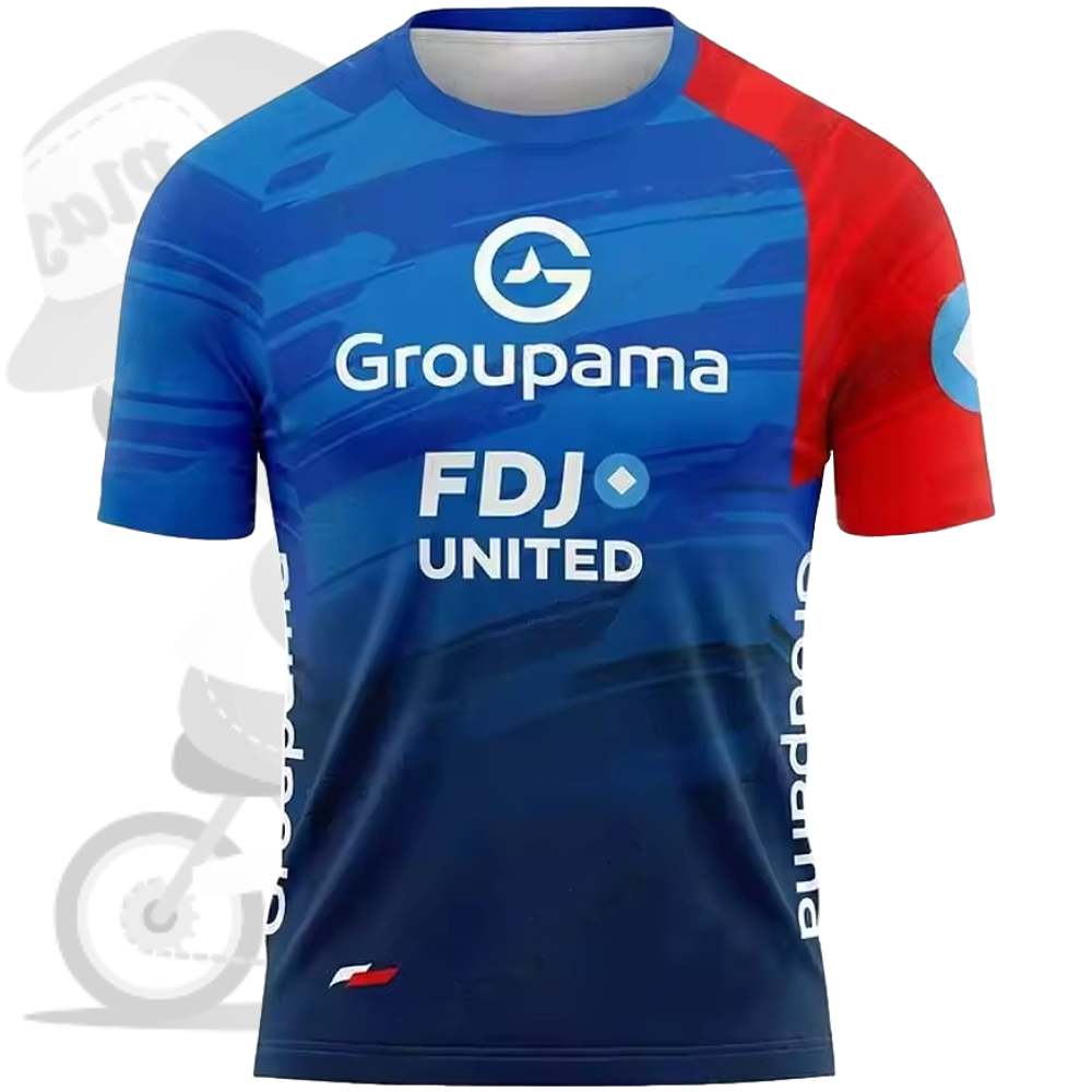 Groupama FDJ(グルパマエフデジ)アフターレースシャツ
